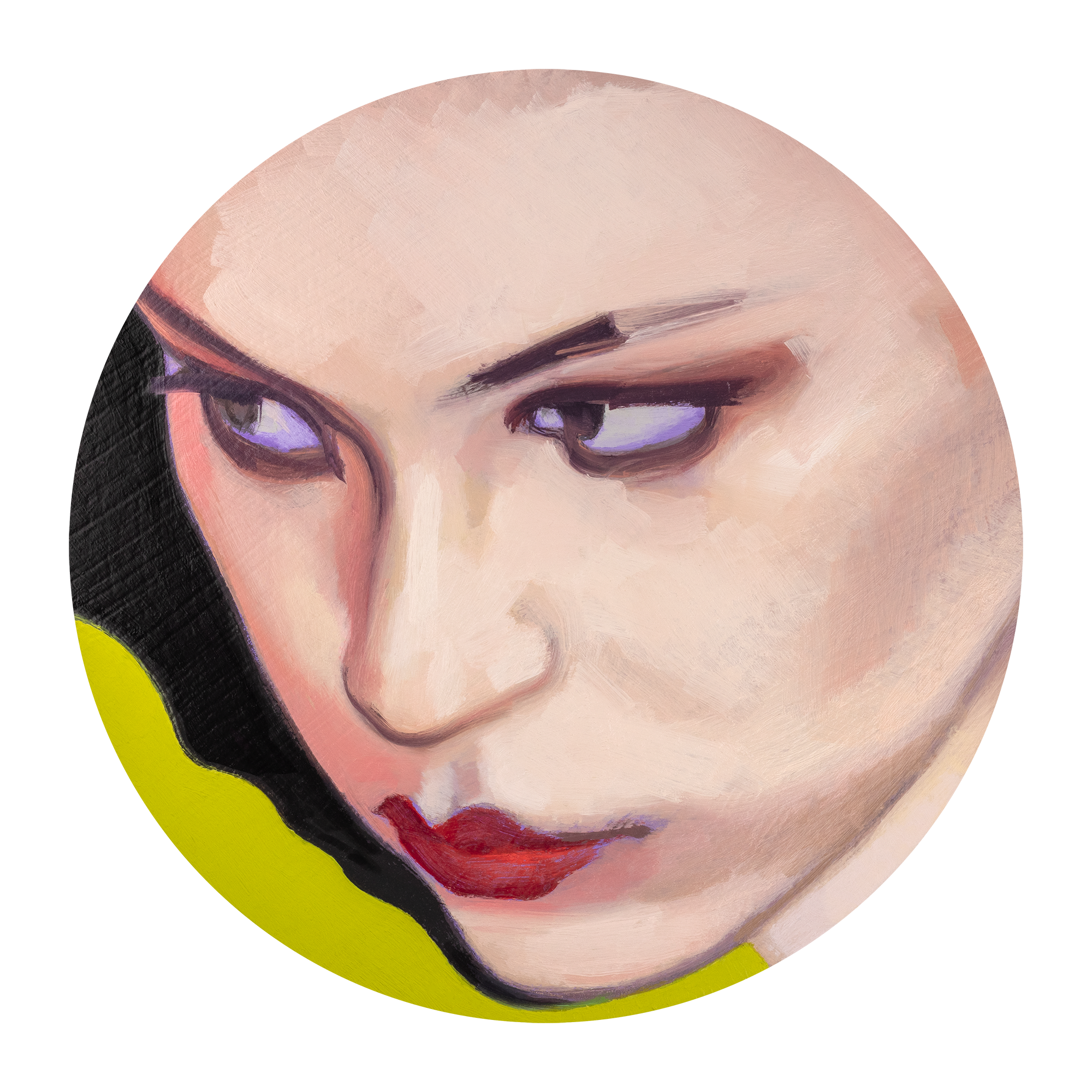 Series A: Portraits - Fragmented Face